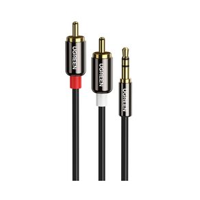 Cabo De Áudio Ugreen Estéreo P2 para 2 RCA Macho - AV116-10591 DF - 283267
