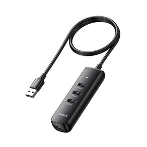 HUB Ugreen USB 3.0 com 4 portas, alta velocidade 5Gbps, 1m, plug and play - CM416-80657 DF - 583030