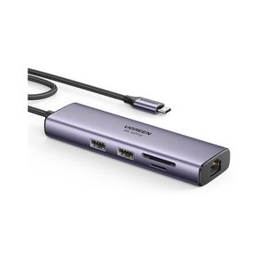 Adaptador Ugreen Revodok USB-C 7 em 1, HDMI, PD, 2 x USB 3.0- CM512-60515 DF - 583018