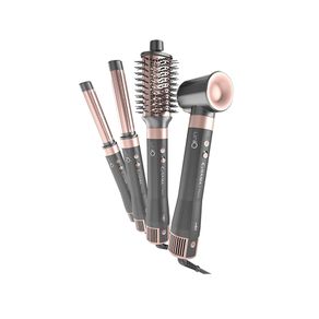 Secador e Modelador de Cabelo Gama 4 em 1, 1500W, Uniq Aura, Cinza/Rose | 220V DF - 691776 Secador e Modelador de Cabelo Gama 4 em 1, 1500W, Uniq Aura, Cinza/Rose | 220V DF - 691776