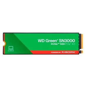 SSD WD NVME GREEN, Leitura 5000 MB/s e Gravação 4100 MB/s - WDS500G4G0E | 500GB DF - 801832