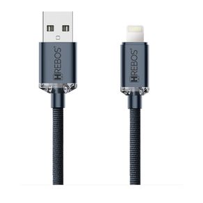 Cabo Hrebos USB-A para Type-C, Luxury Acrylic - CB-209i Grafite DF - 284149