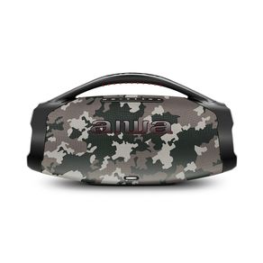 Caixa de Som Boombox Plus AIWA Bluetooth, 200W IP66, AWS-BBS-01-BG | Camuflado DF - 286297
