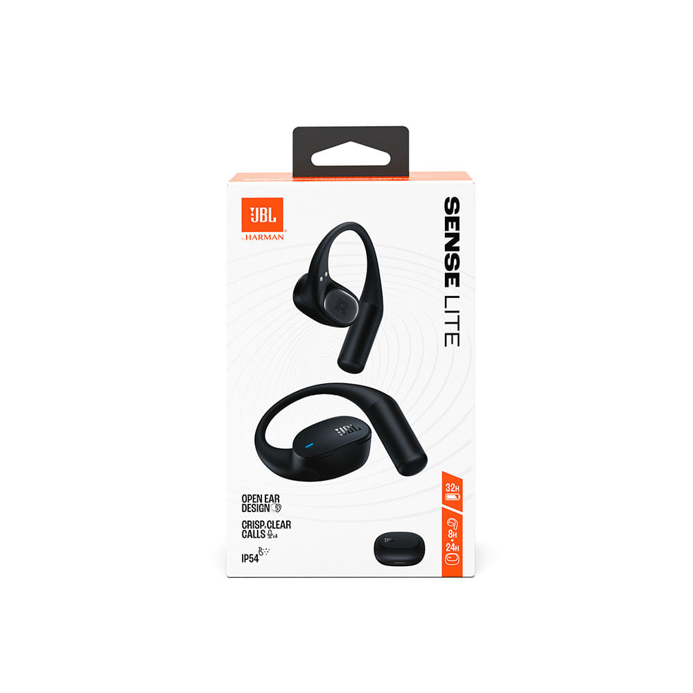 Fone de Ouvido JBL Sense Lite, Bluetooth Preto 285226 - Fujioka