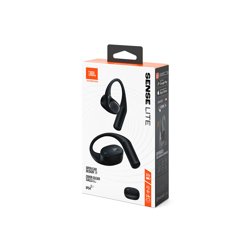 Fone de Ouvido JBL Sense Lite, Bluetooth Preto 285226 - Fujioka