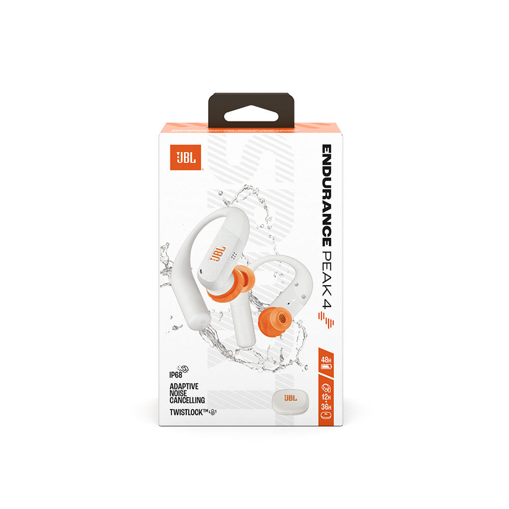 Fone de Ouvido Bluetooth JBL Endurance Peak 4 White 285225
