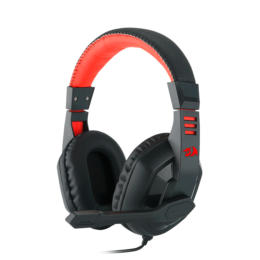Headset Gamer Redragon Ares H120 Preto / Vermelho Artigo: 582013