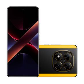 Smartphone Xiaomi Poco X7 5G, CX408PRE, 512GB, 12GB + 12GB RAM Virtual, Preto e Amarelo DF - 279425 Smartphone Xiaomi Poco X7 5G, CX408PRE, 512GB, 12GB + 12GB RAM Virtual, Preto e Amarelo DF - 279425