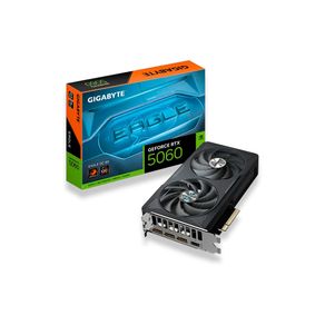Placa de Vídeo Gigabyte RTX5060 8GB 128B EAGLE, Clock de Memória: 28 Gbps | DDR7 GO - 801746
