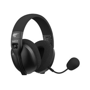 Headphone Havit H638BT com Bluetooth 5.4, Bateria de 300mAh, Driver de 40mm, Tempo de Reprodução de até 42h e Entrada P2 3,5mm | Black DF - 285173 Headphone Havit H638BT com Bluetooth 5.4, Bateria de 300mAh, Driver de 40mm, Tempo de Reprodução de até 42h e Entrada P2 3,5mm | Black DF - 285173