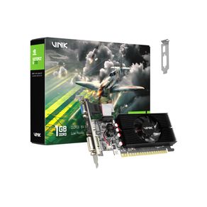 Placa de Vídeo Vinik NVIDIA GeForce G 210 Low Profile, 1GB, 64 Bits, GPUVK2101GBLP0H2 | DDR3 DF - 801851