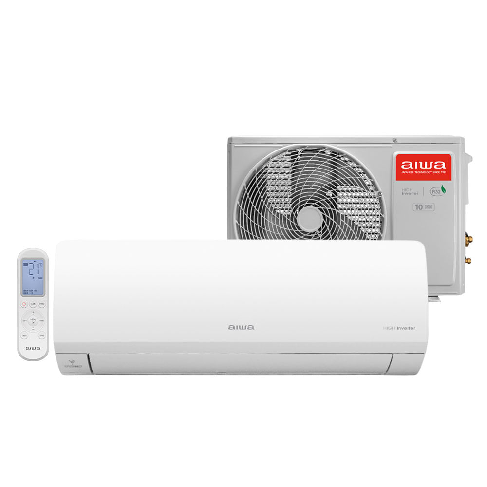 Ar-Condicionado AIWA Split High Wall High Inverter 24.000 BTU/h