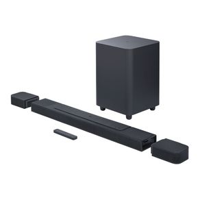 Soundbar JBL Bar 1000 7.1.4 Canais com Surround Removível, Dolby Atmos e 480W RMS | Preto GO - 40538