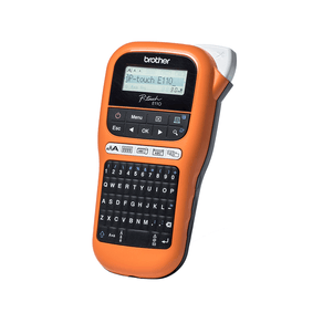 Rotulador Eletrônico Brother PT-E110 | Laranja GO - 265231