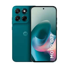 Smartphone Motorola Moto G77 5G, 256GB, 8GB + 16GB RAM Boost, Verde DF - 279439