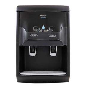 Bebedouro Evidence New.Up com compressor, garrafão 10L e 20L, Preto | 127V DF - 199159 Bebedouro Evidence New.Up com compressor, garrafão 10L e 20L, Preto | 127V DF - 199159