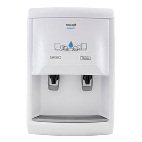 Bebedouro Evidence New.Up com compressor, garrafão 10L e 20L, Branco | 127V DF - 199157