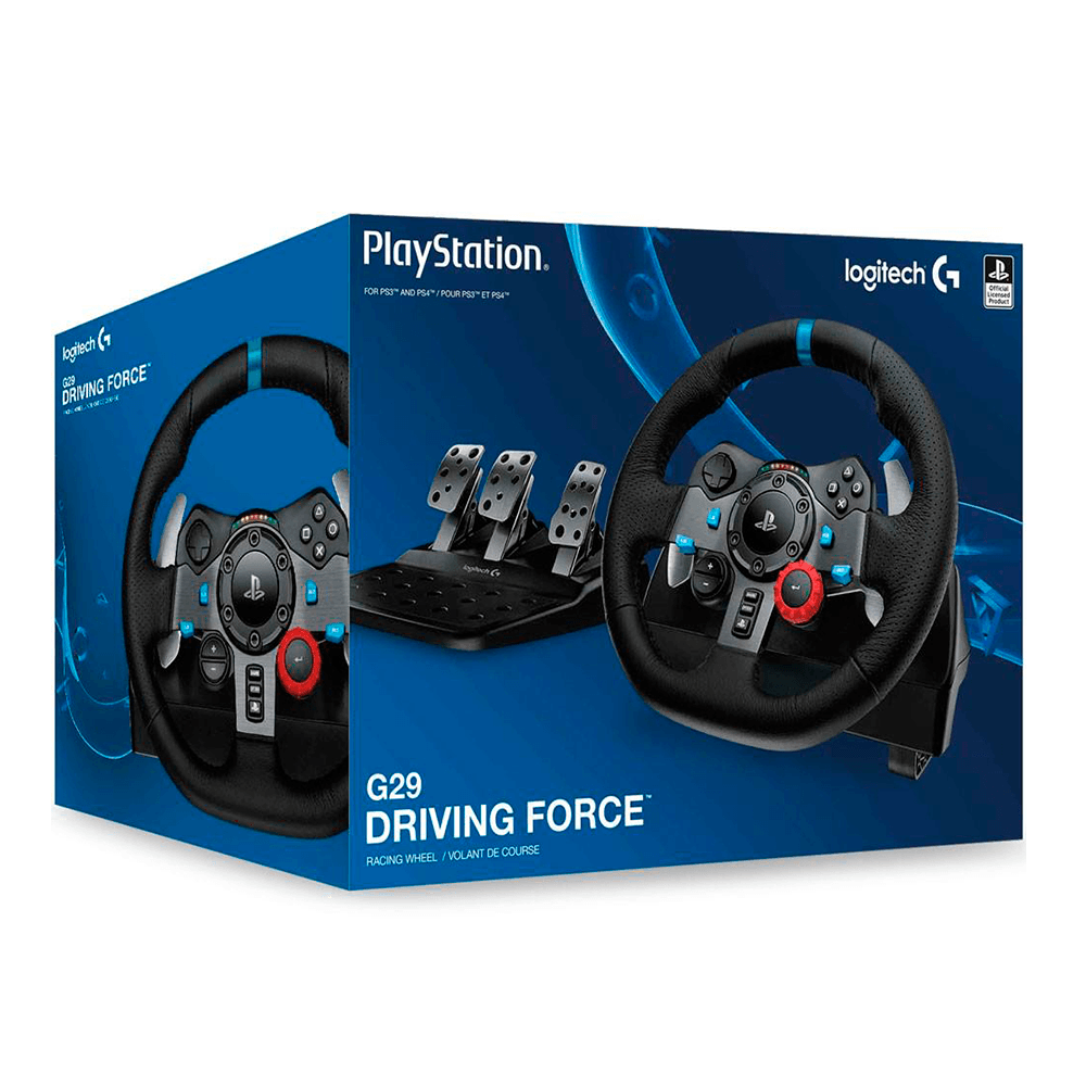 その他 Logicool G29 Driving force Volante Logitech G29 Driving Force para Jogos PC PS3 e PS4
