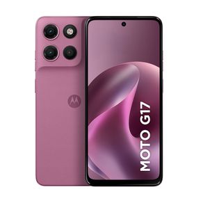 Smartphone Motorola Moto G17, XT2623-1, 128GB, 4GB + 8GB RAM Boost, Rosa DF - 279431