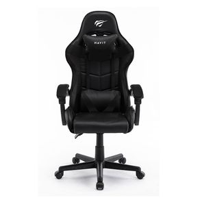 Cadeira Gamer Havit GC933, Reclinação 130° , Apoio de Braço, Estrutura em Ferro 1,2mm , Assento em Esponja Original, Revestimento em Couro Preta DF - 15086 Cadeira Gamer Havit GC933, Reclinação 130° , Apoio de Braço, Estrutura em Ferro 1,2mm , Assento em Esponja Original, Revestimento em Couro Preta DF - 15086
