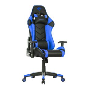 Cadeira Gamer Havit GC932, Reclinação 166°, Apoio de Braço 2D Ajustável, Estrutura em Aço 1.2mm, Assento em Esponja Moldada, Revestimento em Azul DF - 15085 Cadeira Gamer Havit GC932, Reclinação 166°, Apoio de Braço 2D Ajustável, Estrutura em Aço 1.2mm, Assento em Esponja Moldada, Revestimento em Azul DF - 15085