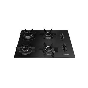 Cooktop Mueller 4 Bocas com Mesa de Vidro Temperado e Queimador Ultra Chama, MCG4BB, Preto | Bivolt DF - 199166
