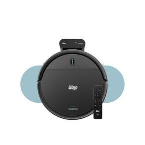 Robô Aspirador WAP W310, 3 em 1, 3 níveis de sucção, autonomia 2h10, base carregadora, reservatório 420ml Bivolt DF - 299004