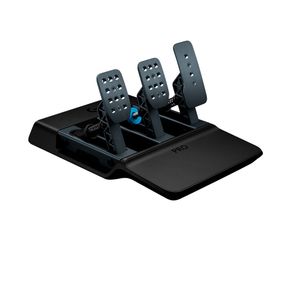 Pedais de Corrida Logitech G PRO - PS5 PS4 Xbox PC com Célula de Carga e Sistema Modular - 941-000186 Preta DF - 583105