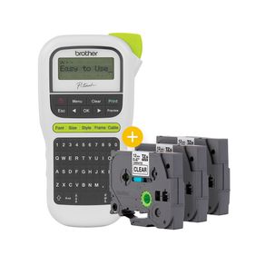 Rotulador Eletrônico Portátil Brother PT-H110BP | Branco/ Cinza GO - 265234
