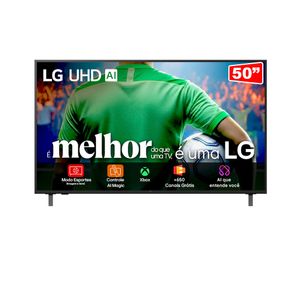 Smart TV LED 4K 50 LG 50UA8550PSA, webOS25 | Charcoal Black GO - 67642