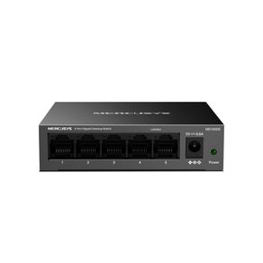 Switch Gigabit Mercusys MS105GS, 5 Portas 10/100/1000 Mbps | MS105GS(BR) DF - 226595