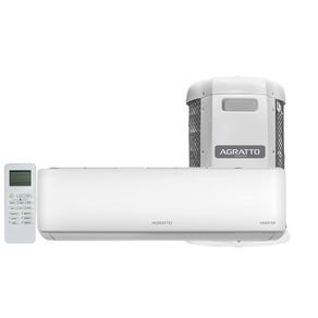 Ar-condicionado Split Hi-Wall Agratto ZEN Inverter 24.000 BTUs Frio, ZICST24F-02, Branco | 220V DF - 300012 Ar-condicionado Split Hi-Wall Agratto ZEN Inverter 24.000 BTUs Frio, ZICST24F-02, Branco | 220V DF - 300012