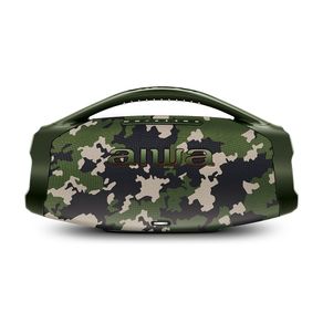 Caixa de Som Bluetooth AIWA Boombox Plus AWS-BBS-01-GR, 200W, BT 30H IP66 USB Camuflado DF - 286304