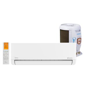 Ar-condicionado Split Midea AI AirVolution Inverter 9.000 BTUs Frio, Branco, 38TAVCA09M5 | 220V DF - 281991