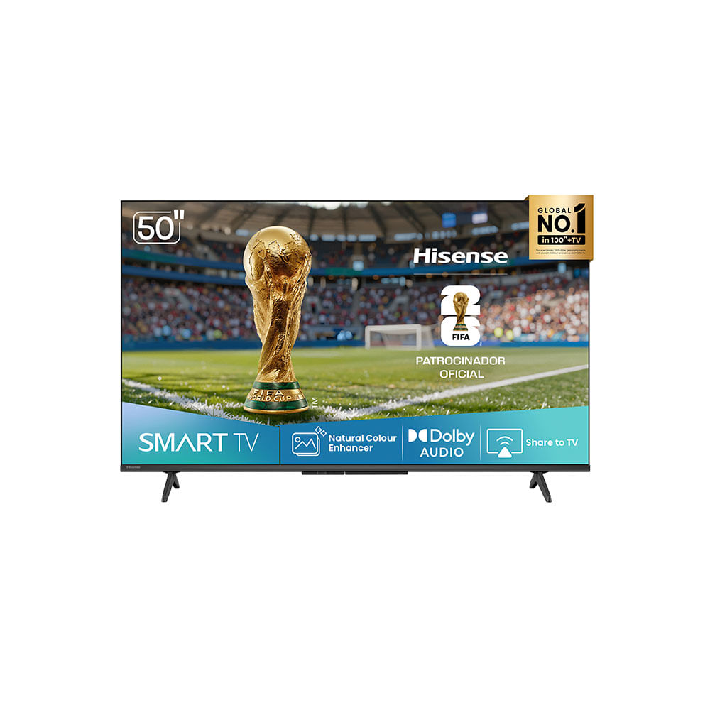 Smart TV LED 50? Hisense 50A4NV FHD, HDR10, DTS Virtual X, HDMI