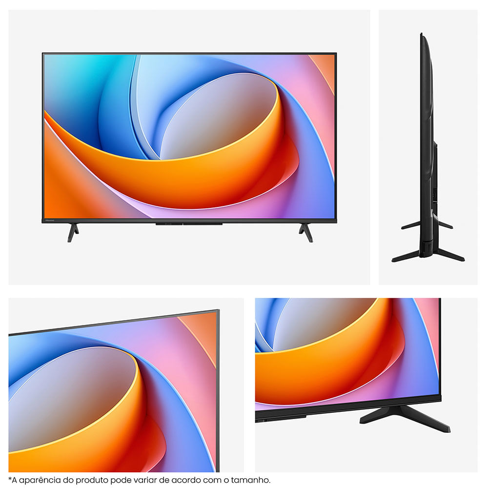 Smart TV LED 50? Hisense 50A4NV FHD, HDR10, DTS Virtual X, HDMI