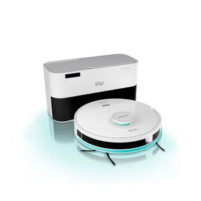 Robô Aspirador WAP W4000, navegação LDS+SLAM, 4 modos de sucção, base self-cleaning, reservatório 2 em 1 Bivolt DF - 299003