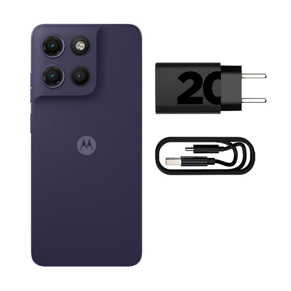 Smartphone Motorola Moto G17, XT2623-1, 128GB, 4GB + 8GB RAM Boost