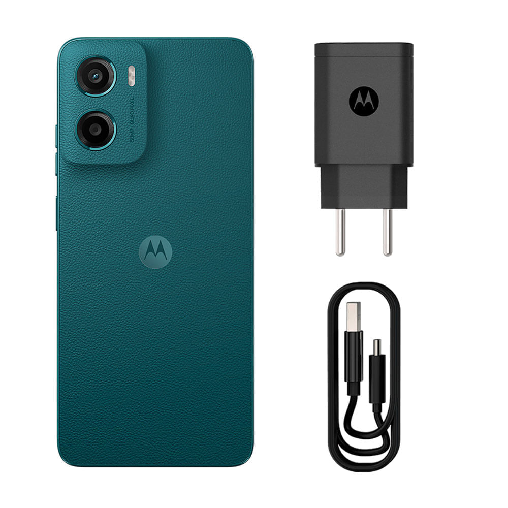 Smartphone Motorola moto G05 4G, 256GB de Armazenamento, 4GB RAM+