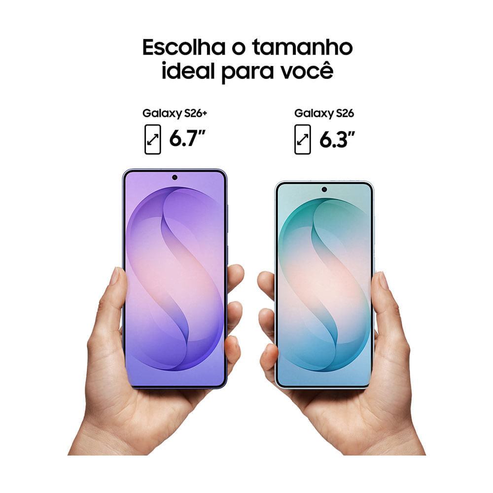Smartphone Samsung Galaxy S26, 5G, 256GB, 12GB RAM, Galaxy AI