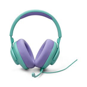 Headset JBL Quantum 100 M2 Gamer, Driver de 40 mm, Conexão P2 Ciano/Lilás DF - 285202