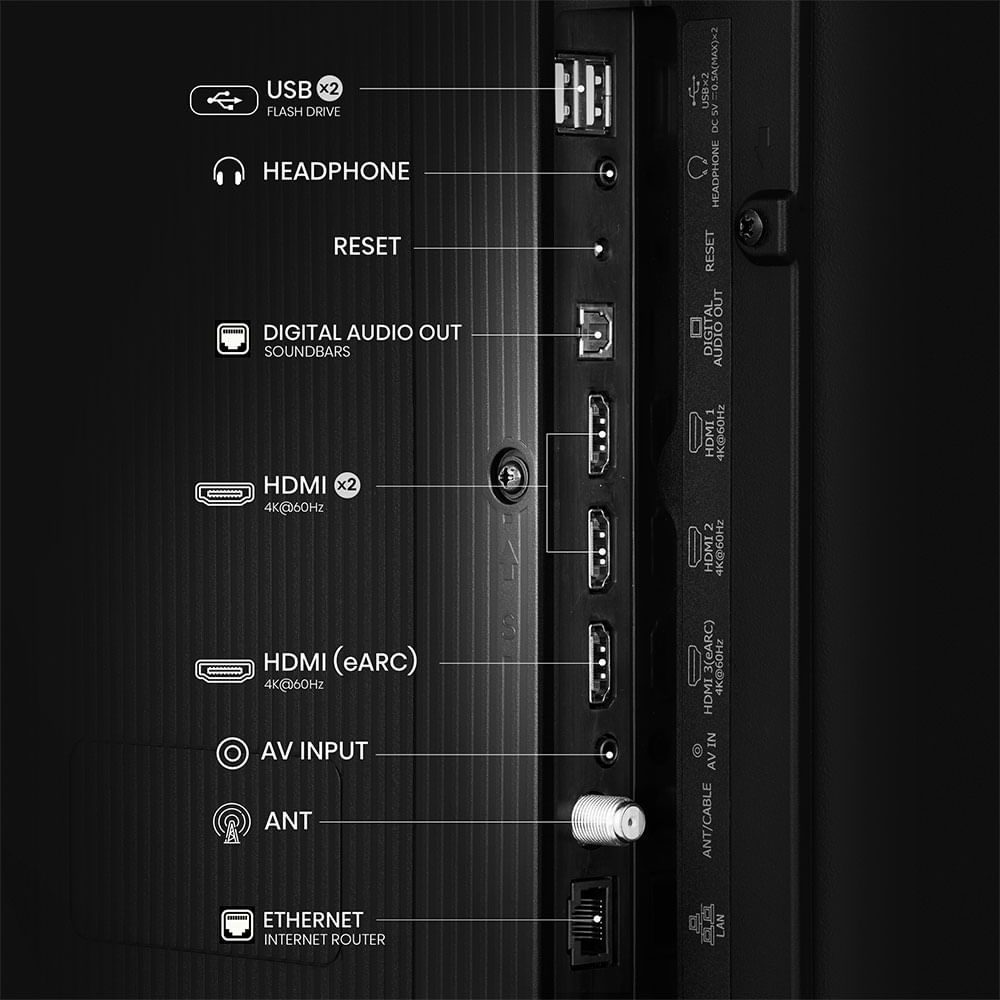 Smart TV DLED 4K, 50