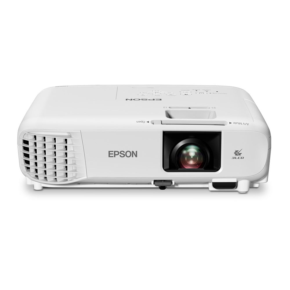 Projetor Epson PowerLite E24 3.600 Lúmens, XGA, HDMI | Branco