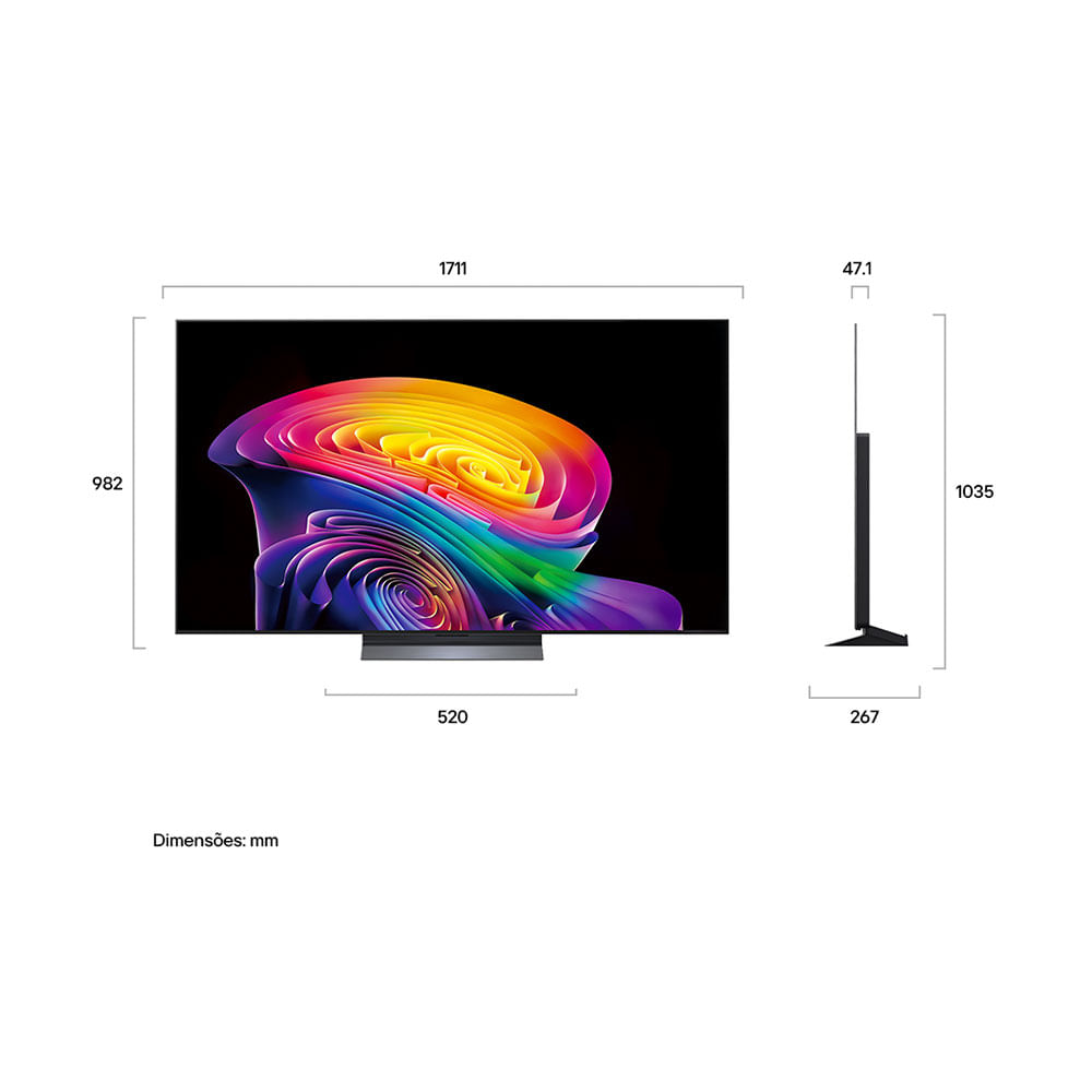 Smart TV LG OLED evo C6 77